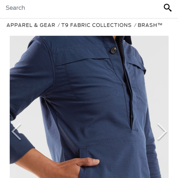 Title Nine Navy Blue Wren Utility Dress - size small - Picture 7 of 7